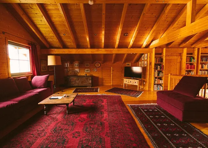 Malerisches Holzhaus 