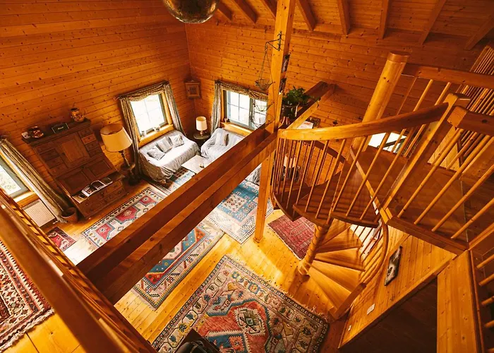 Malerisches Holzhaus 