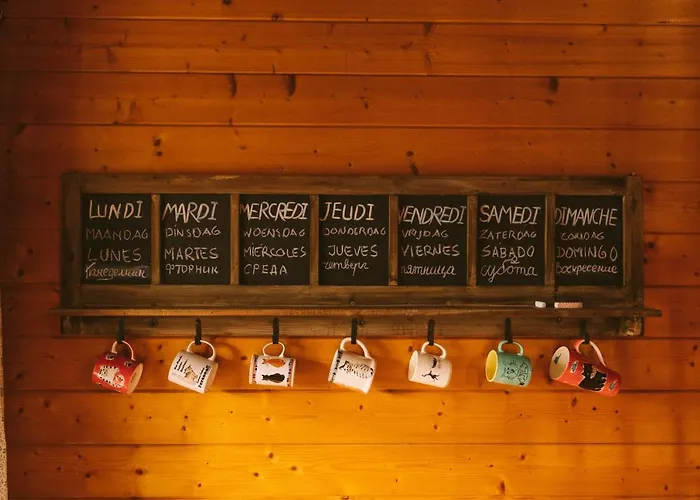 Malerisches Holzhaus 