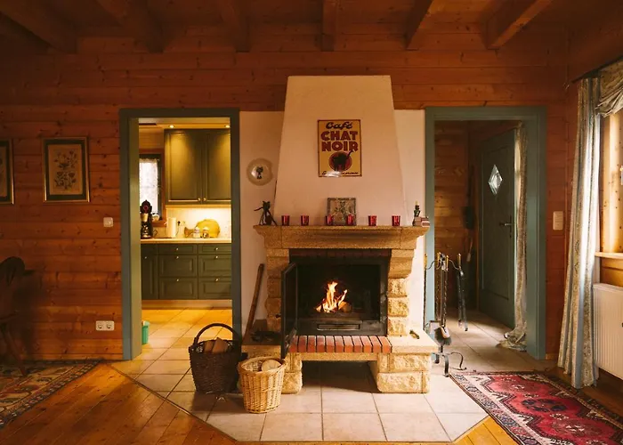 Malerisches Holzhaus 