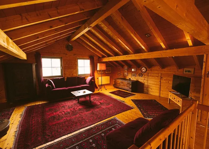 Malerisches Holzhaus 